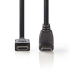 HDMI kabel 1,5 m haaks zwart