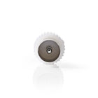Nedis CSGP40940WT Coaxial Adapter IEC (Coax) Male - IEC (Coax) Male White