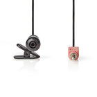 Microfoon clip-on bedraad 3,5 mm zwart