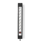 Nedis Exso830F1Pro Surge-Protected Power Strip 8-Way 3.00 m Black/White