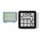 Hepa-filter stofzuiger reserveonderdeel zwart