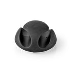 Kabelclip 6 stuks zwart TPE