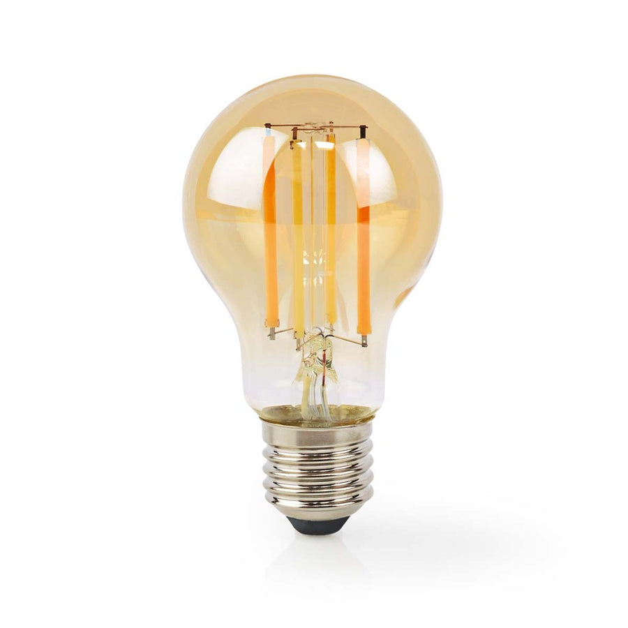 Nedis Wifilrf10A60 Smartlife Led Filamentlamp Wi-Fi E27 806 Lm 7 W Warm Wit Glas Android / Ios Peer