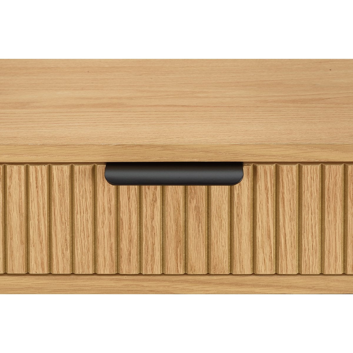 Bureau 120x60x75 cm eikenfineer zwart metaal