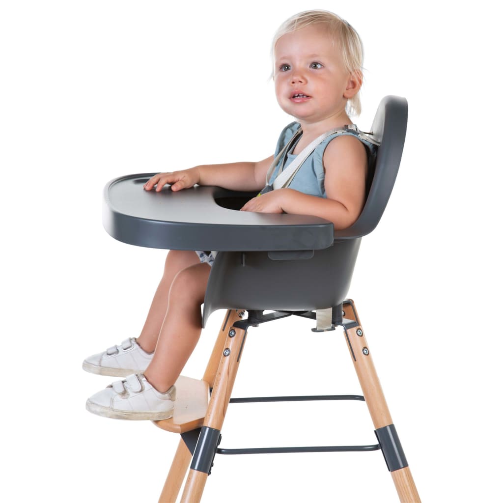 Childhome Kinderstoel 2-In-1 Evolu 2 Antraciet