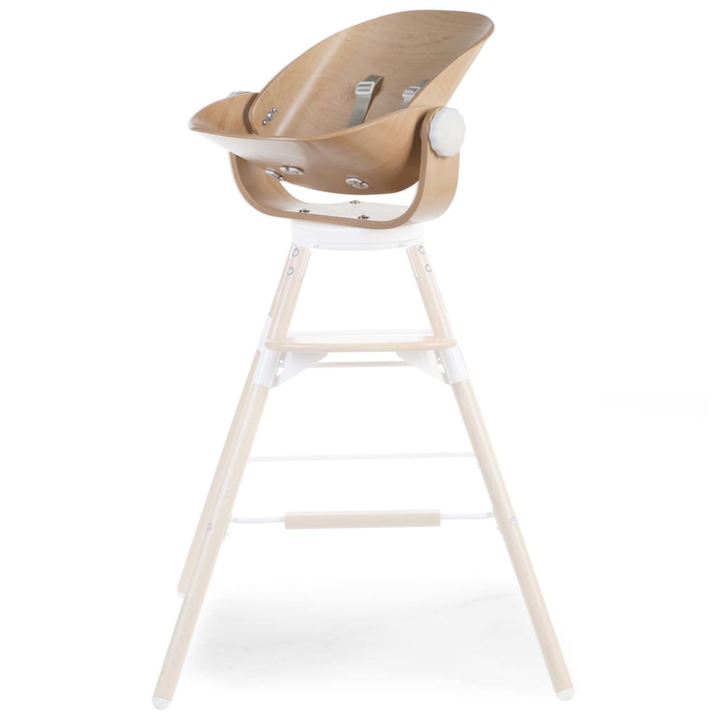 Childhome Kinderstoelzitje Evolu Newborn Hout Naturel Wit