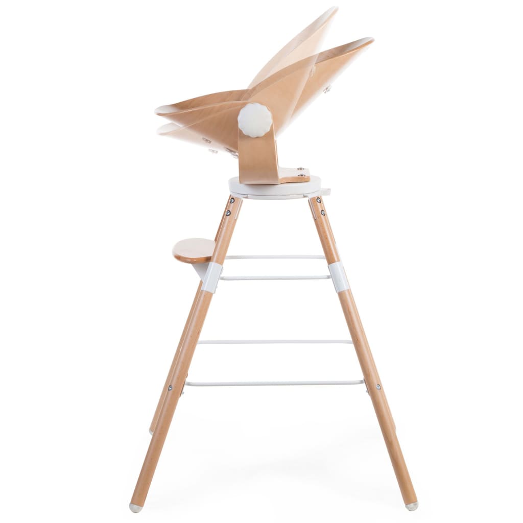 Childhome Kinderstoelzitje Evolu Newborn Hout Naturel Wit