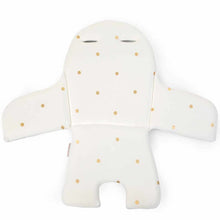 Childhome Kinderstoelkussen Evolu Goudkleurige Stippen Wit en goud