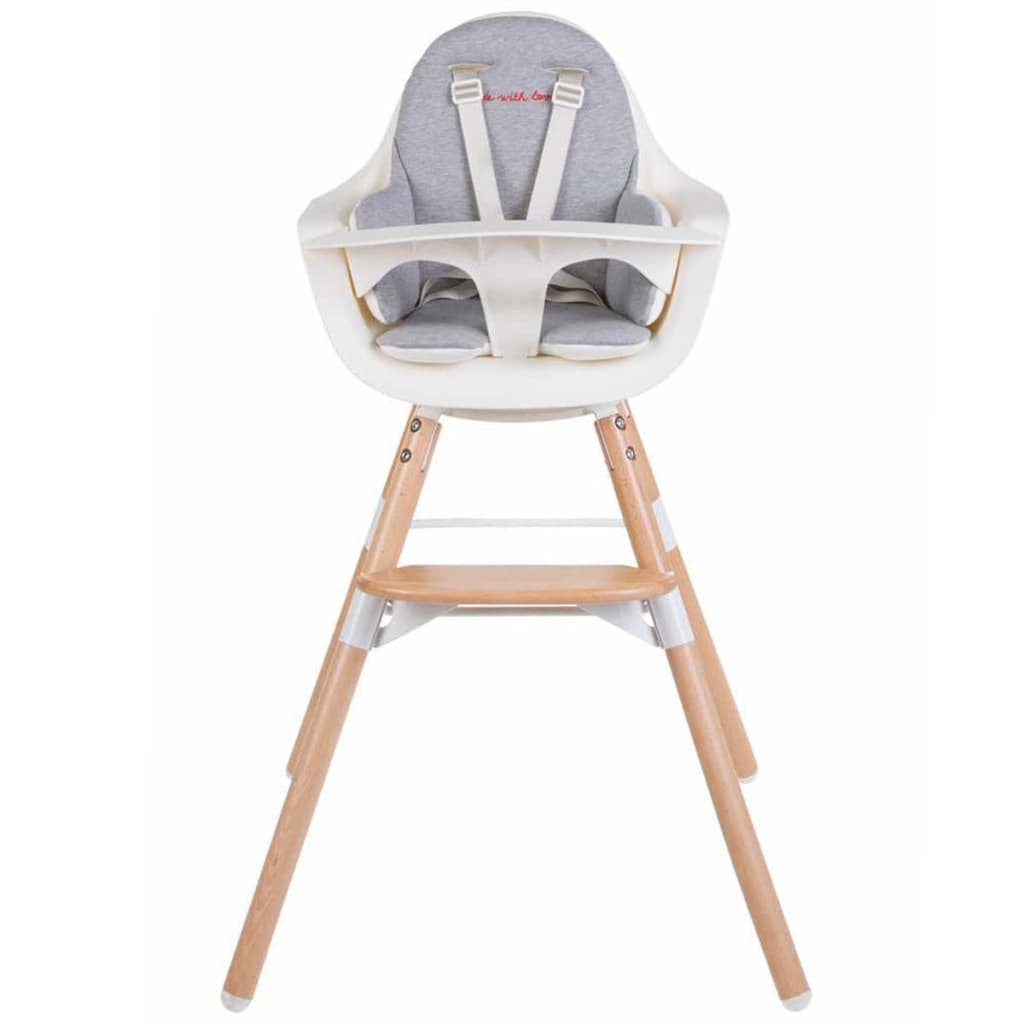 Childhome Kinderstoelkussen Evolu Goudkleurige Stippen Wit en goud