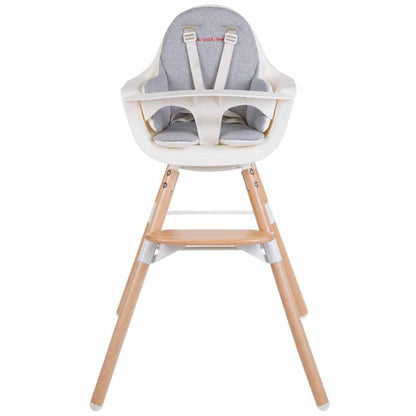 Childhome Kinderstoelkussen Evolu Goudkleurige Stippen Wit en goud