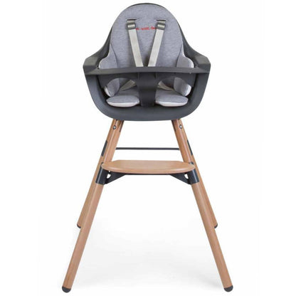 Childhome Kinderstoelkussen Evolu Goudkleurige Stippen Wit en goud