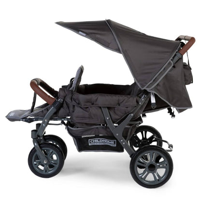 Childhome Drielingbuggy Antraciet