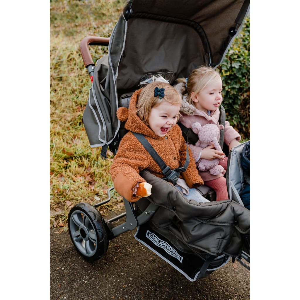 Childhome Drielingbuggy Antraciet