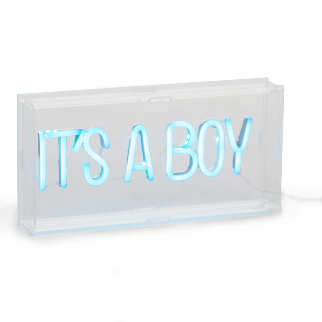 Childhome Neonlichtbak It's A Boy Blauw