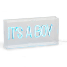 Childhome Neonlichtbak It's A Boy Blauw