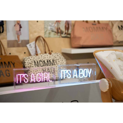 Childhome Neonlichtbak It's A Boy Blauw