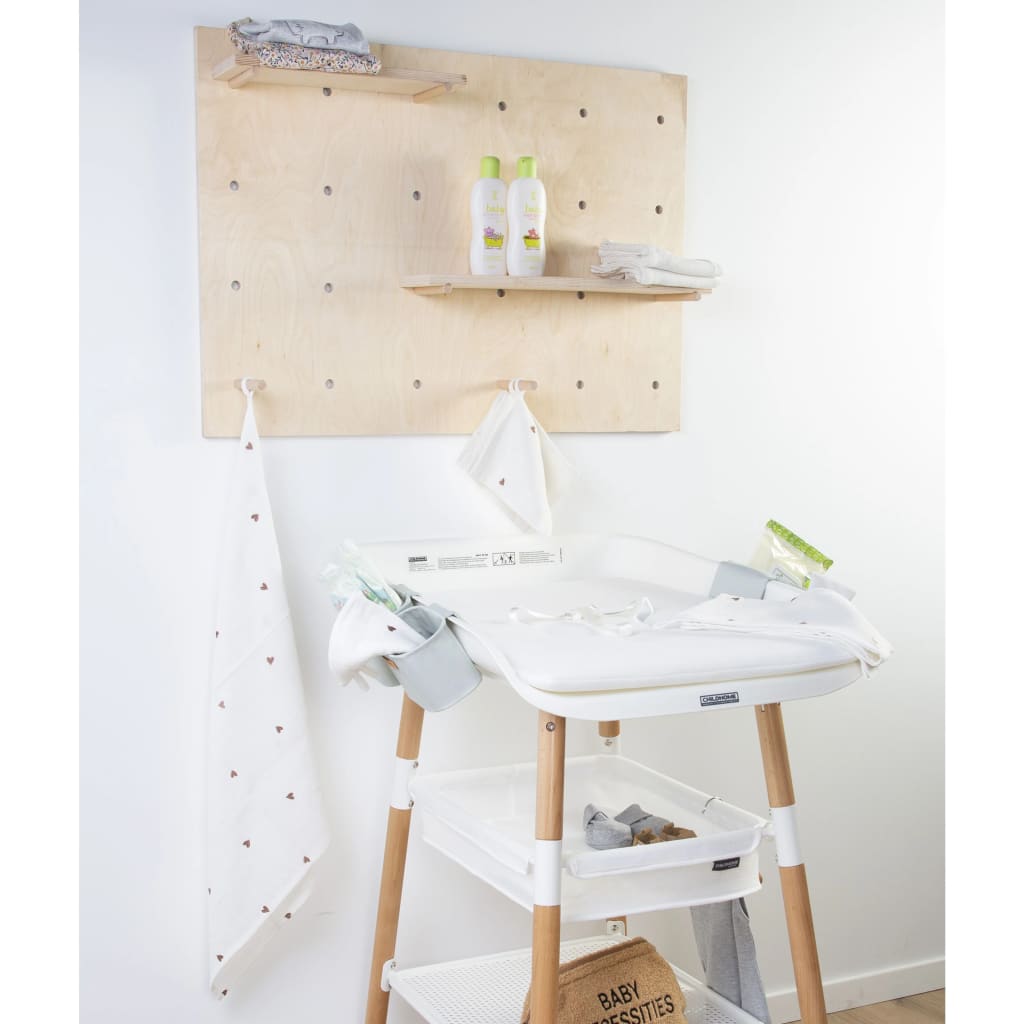 Childhome Wandbord Met Schappen 92X65X15 Cm Naturel