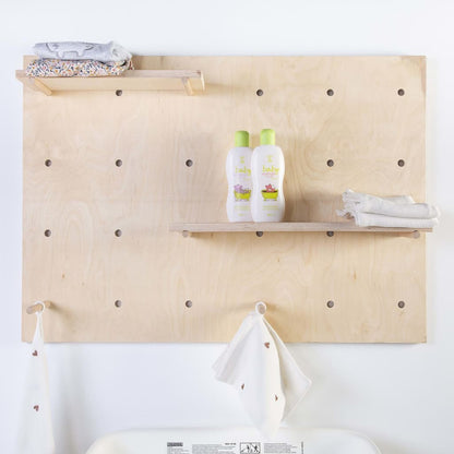 Childhome Wandbord Met Schappen 92X65X15 Cm Naturel