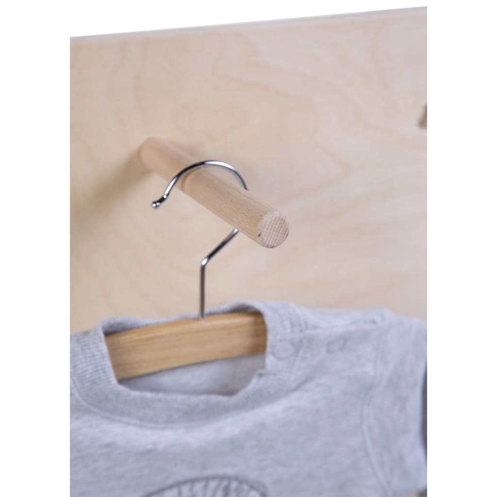 Childhome Wandbord Met Schappen 92X65X15 Cm Naturel