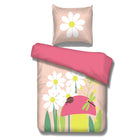 Vipack Dekbedovertrekset Spring 95X85 Cm Katoen Roze