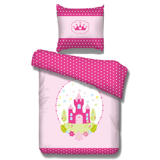 Vipack Dekbedovertrekset Prinses 95X85 Cm Katoen Rozen