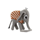 Knuffel olifant grijs 23x22x12 cm