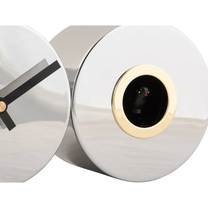 Wandklok Duo Koekoek Verguld