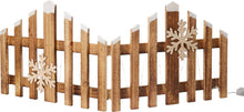 Kersthek 76Cm - Met Led Verlichting - Hout