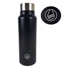 Waterfles RVS 750 ml zwart