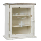 Medicine Cabinet White, Wood 32x18x36 cm