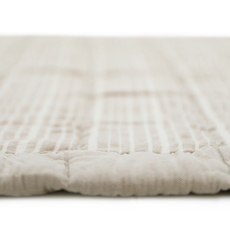 Babyrustdeken 87x100 cm katoen beige goud