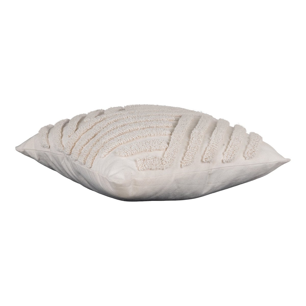 Kussen 45x45 cm wit polyester katoen