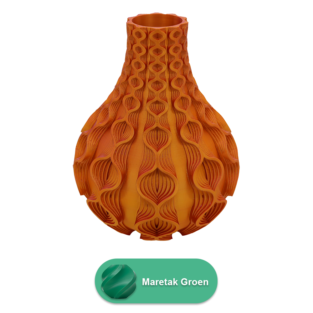 3D vaas Coral PLA diverse maten