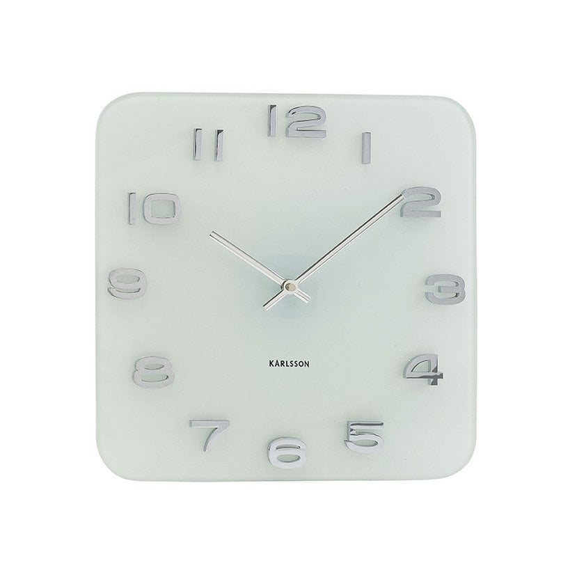 Wandklok Vintage Vierkant