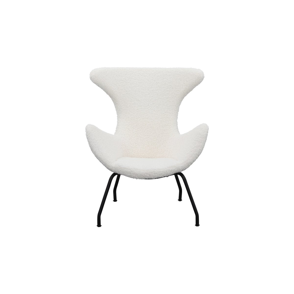 Fauteuil teddybont wit 77x62x95 cm