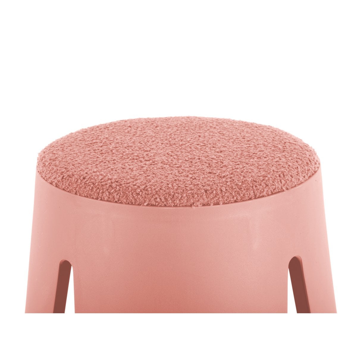 Kruk roze 44x46 cm kunststof