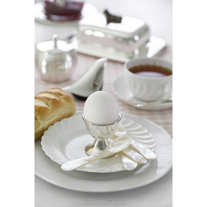 Eierdopje verzilverd 5 cm