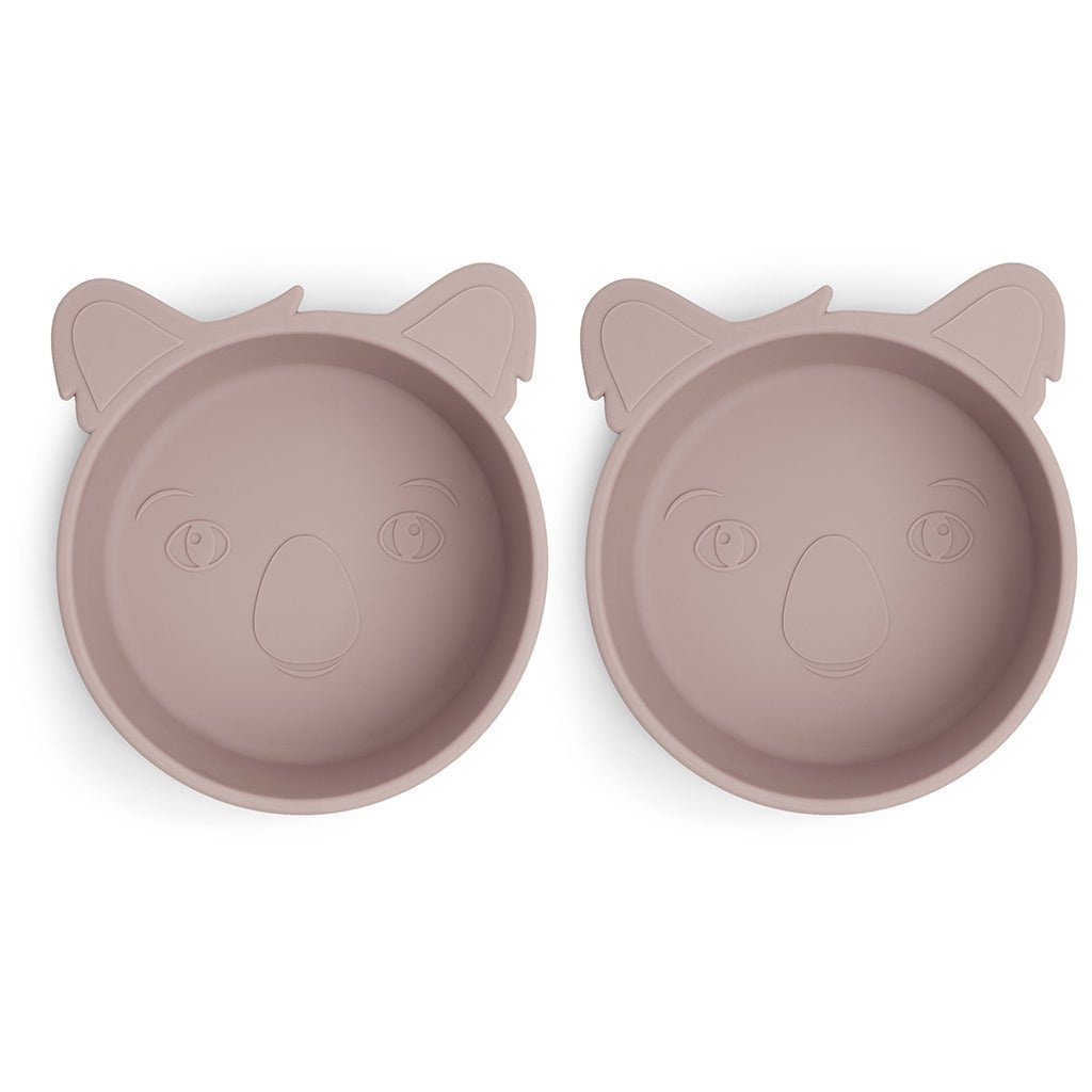 Alex Silicone Deep Plate 2-pack Koala