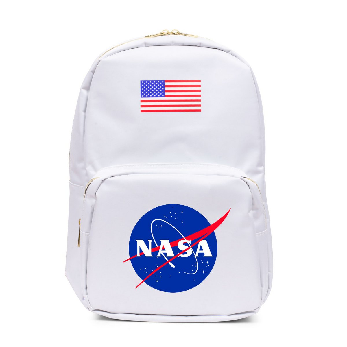 NASA rugzak wit 43x28x15 cm