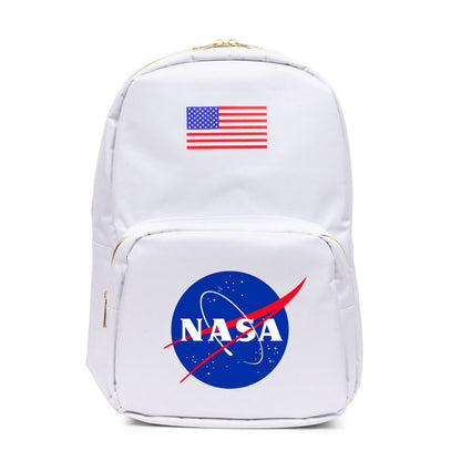 NASA rugzak wit 43x28x15 cm