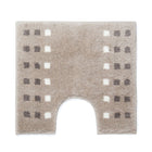 Toiletmat 55x60 cm acryl zand