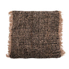 Oh My Gee Cushion Cover Black Copper 60x60 Boho Texture