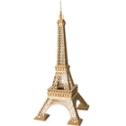 Robotime, 3D Wooden Puzzle Eiffel Tower, TG501, 16.5x16.5x36.5cm