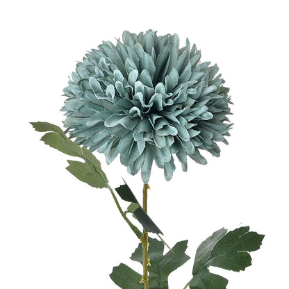 Kunstbloem 54 cm Groen Blauw Kunststof