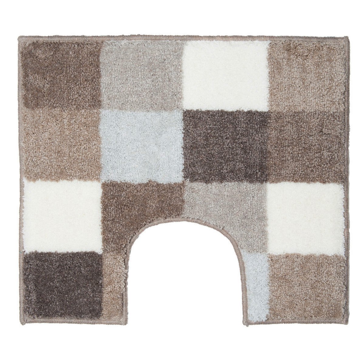 Blocks Toilet Mat Sand