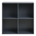 Horne Wall Shelf Dark Grey Wood Sleek Wall Decoration