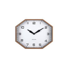Wall clock modern factory octagon