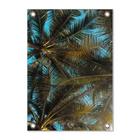 Garden poster palm