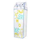 Drinkfles 750 ml kartonpak citroenen transparant kunststof
