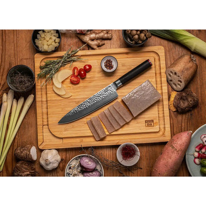 Gyuto koksmes 20 cm Damascus AUS-10 staal